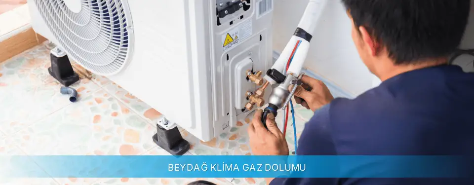Beydağ İlçemi Midea Klima Gaz Dolumu